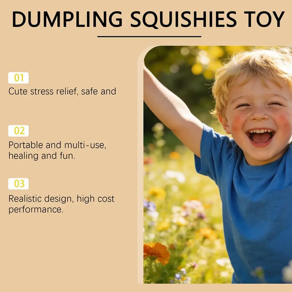 Squishy Bun Comfort Stress Toy